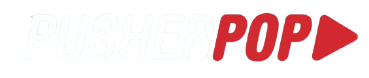 PusherPOP PusherPOP brand logo